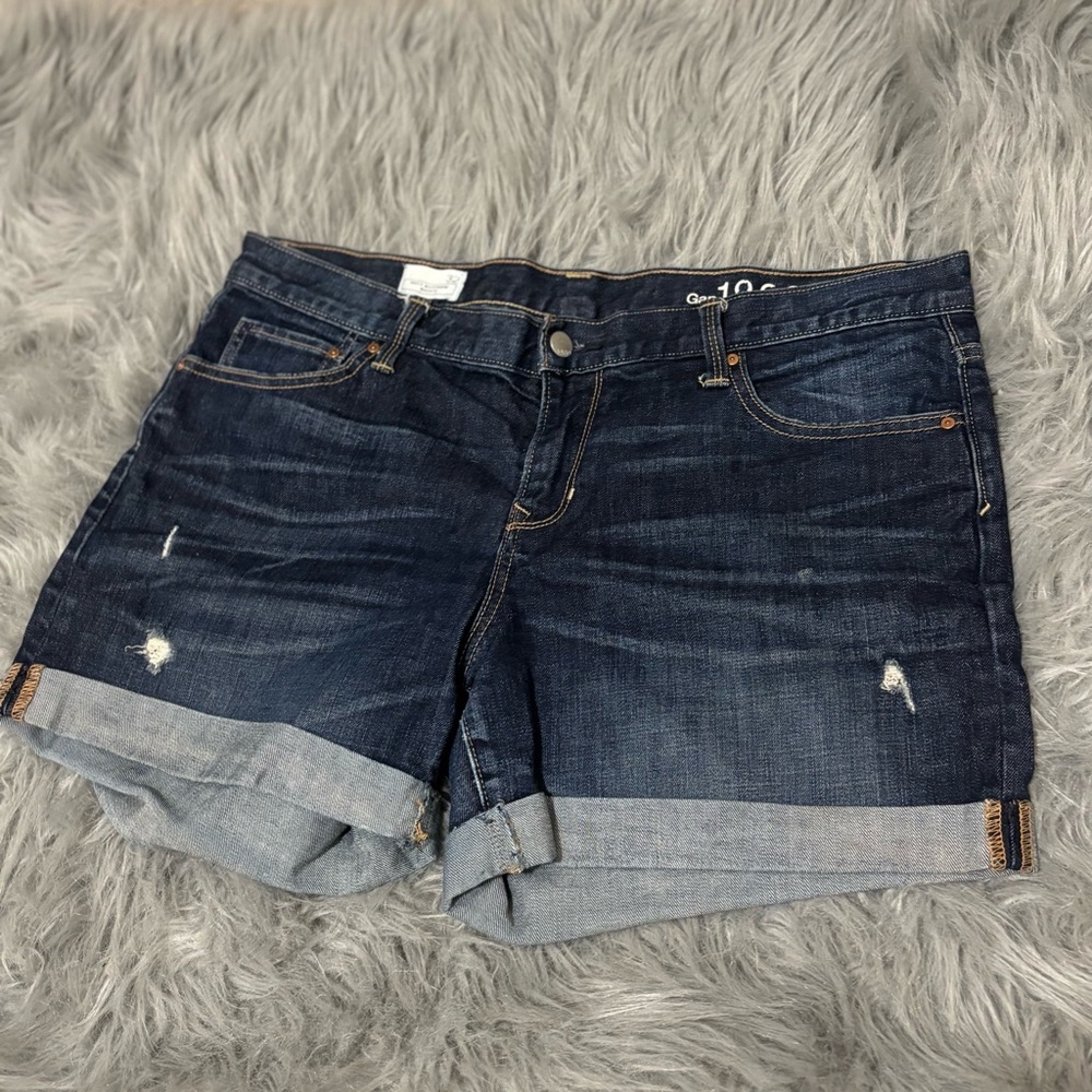 GAP Dark Indigo Jean Shorts
